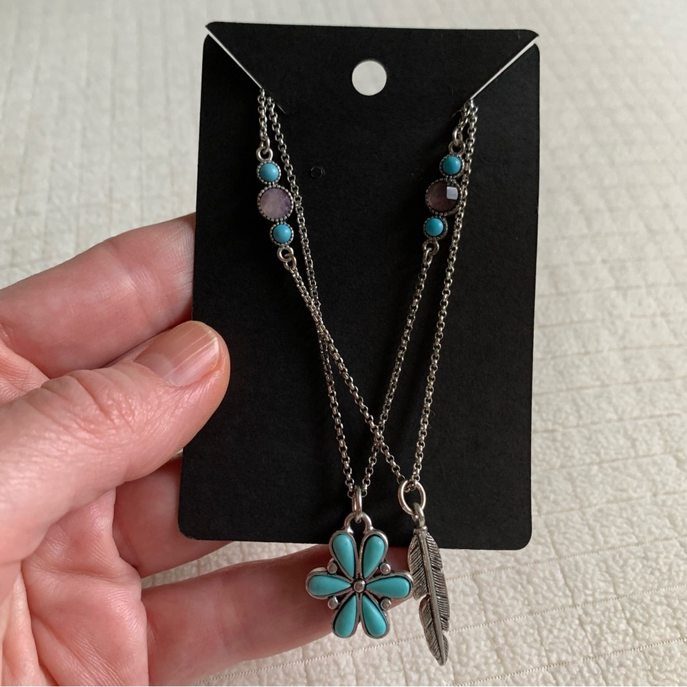 Lucky Brand dual strand reversible necklace - Picture 9 of 9